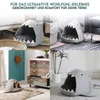 hausleben : Niche pour chat en feutre, lit pour chat, abri Voir les images du produit 3