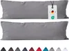 Seitenschläferkissen Bezug 40x145 cm aus 100% Baumwolle, Produktbild-Vorschau 1