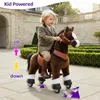 PonyCycle kôň na šliapanie tmavohnedý pre deti od 3 do 4 Náhľad obrázku produktu 14