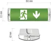 EMOS LED núdzové osvetlenie NESSI 3 W, 3 h, IP65, ZN1110 Náhľad obrázku produktu 20