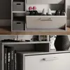 Výklopník na boty Vicco Orlando Bílá/beton 80 x 128.3 cm se Náhled obrázku produktu 5