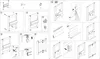 An instruction manual showing how to assemble and install a Gardinia EASYFIX Raffrollo. Produktbild-Vorschau
