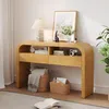 okwish: Tavolino consolle moderno con due cassetti e Anteprima dell’immagine prodotto 3