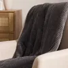 HOMLA Koc NOAH ziarnka ryżu szary 150x200 cm Podgląd zdjęcia produktu 6