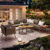 Ensembles de meubles de jardin Flieks 6 places, ensemble Voir les images du produit 3