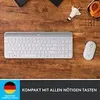Logitech Slim Wireless Combo MK470 Set Grauweiß Produktbild-Vorschau 10
