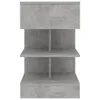 VidaXL 808656, Kolor betonu, Drewno, 400 mm, 350 mm, 650 Podgląd zdjęcia produktu 4