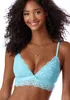 LASCANA Bralette-BH , BH ohne Bügel, Spitzen-BH türkis Produktbild-Vorschau 3