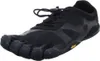 A black Vibram FiveFingers KSO EVO shoe is shown against a white background. Produktbild-Vorschau
