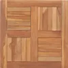 vidaXL Tischplatte Massivholz Teak 60×60×2,5 cm Produktbild-Vorschau 7