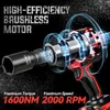 TEENO Accuboormachine met slagfunctie, borstelloos, 3/4" - Productafbeelding-voorbeeld 4