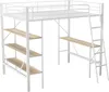 Łóżko piętrowe Flieks 90x200cm z biurkiem i półką, łóżko na Podgląd zdjęcia produktu 5