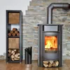 Fiqops set camino 4 pezzi accessori camino - design Anteprima dell’immagine prodotto 6