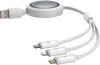 3-in-1 Baseus Free2Draw USB to M+L+C 100W cable, 1.1 m Anteprima dell’immagine prodotto 2