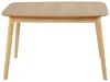 BELIANI Jídelní stůl světlý dub 120/150 x 75 cm 6místný Náhled obrázku produktu 5