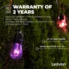 Ledvion LED Lichterkette Außen 10M IP65 10W 220-240V Inkl. Produktbild-Vorschau 6