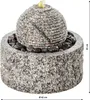 Dehner Gartenbrunnen Bern inkl. LED-Beleuchtung, warmweiß, Produktbild-Vorschau 3