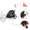 NAVA WALK – Rimorchio per bici e passeggino 2 in 1 per 2 Anteprima dell’immagine prodotto 6