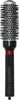 A close-up studio shot of a round hairbrush. Produktbild-Vorschau