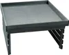Rasenroboter Garage Holz grau gebeizt ca. 84x78x46 Produktbild-Vorschau 2