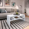 Vicco Couchtisch , 99.6 x 39.8 cm, Weiß Produktbild-Vorschau 4