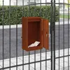 vidaXL Briefkasten mit Speicher Rostig 30 x 20 x 55 cm Produktbild-Vorschau 2