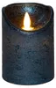 Anna's Collection Stumpfe Kerze - LED - metallisch blau - Produktbild-Vorschau 1