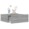 vidaXL Wiszące szafki nocne 2 szt. Szara Sonoma 40x30x15 cm Podgląd zdjęcia produktu 13
