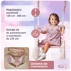 Create for you® - Drewniana Huśtawka dla Dzieci Ozdobiona Podgląd zdjęcia produktu 4