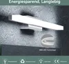 doporro LED Badezimmerleuchte Chrom 40cm - 9W Spiegellampe Produktbild-Vorschau 3