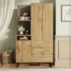 Armadio compatto Merax 110x186x38 cm, armadio da corridoio Anteprima dell’immagine prodotto 1