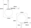 Moderne Außenleuchte Grau 25 cm IP65 Nura Produktbild-Vorschau 3