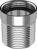 Verlängerung Ablaufventil 30mm, 1 1/4Zoll Produktbild-Vorschau 1
