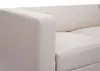 2místná pohovka lounge sofa Lille  kůže, krémová Náhled obrázku produktu 6
