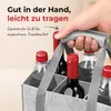 9er Flaschentasche Filz – Flaschenträger für bis zu 9 Produktbild-Vorschau 7