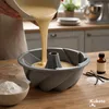Kuketo | Silikonová forma na pečení 24,5 cm, šedá – forma Náhled obrázku produktu 4
