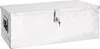 vidaXL Úložný box stříbrný 80x39x30 cm Hliník Náhled obrázku produktu 2