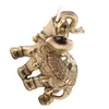 Rzeźba złotego słonia Lucky Feng Shui Figurka bogactwa Podgląd zdjęcia produktu 2