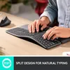 Logitech ERGO K860 - Clavier - sans fil - 2.4 GHz, Voir les images du produit 22