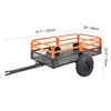 A trailer with dimensions indicated by measurement lines and text. Produktbild-Vorschau