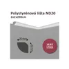 100 metrov stropných líšt Stropné lišty z polystyrénu XPS Náhľad obrázku produktu 5