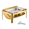 SucceBuy Set di scaldavivande rettangolari da 9 qt con Anteprima dell’immagine prodotto 1
