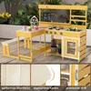 COSTWAY cucina di fango, cucina per bambini, cucina da Anteprima dell’immagine prodotto 7
