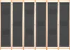 vidaXL Séparation de pièce 6 pièces Gris 240 x 170 x 4 cm Voir les images du produit 1