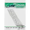 InLine® Steckdosenleiste, 8-fach, 4x Schutzkontakt + 4x Produktbild-Vorschau 5