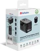 The image shows the retail packaging of a Verbatim Universal Travel Adapter. Anteprima dell’immagine prodotto