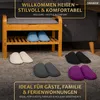 ONVAYA® Premium Gästehausschuhe Set “Gäste” | Waschbare Produktbild-Vorschau 7