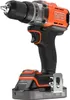 Black+Decker BCD382D1XK-QW 18V 2.0Ah Akku-Bohrschrauber Produktbild-Vorschau 1
