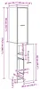 Desgin Apotheker-Schrank Schwarze Eiche 30x41x174,5 cm Produktbild-Vorschau 7