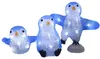DEUBA LED Weihnachtsdeko Outdoor Pinguin-Familie 30 LEDs 5m Produktbild-Vorschau 1